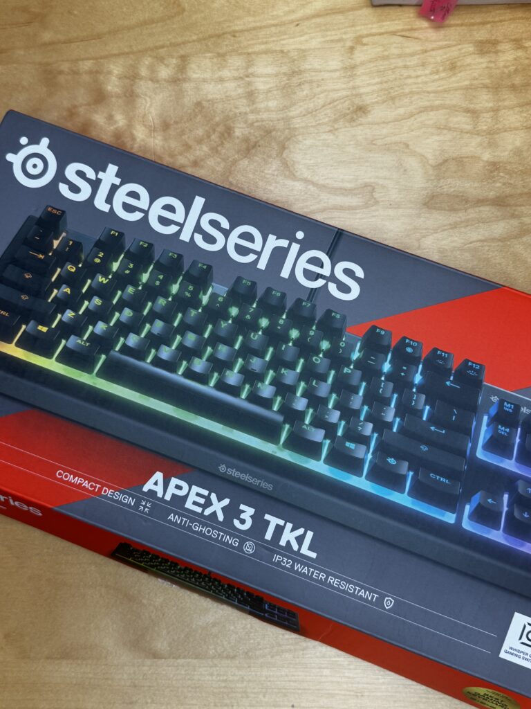 apex 3 tkl tastiera scatola